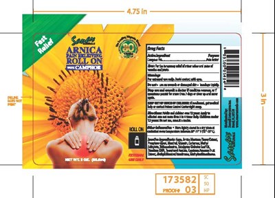 Label (Arnica Roll On Label   Approved)